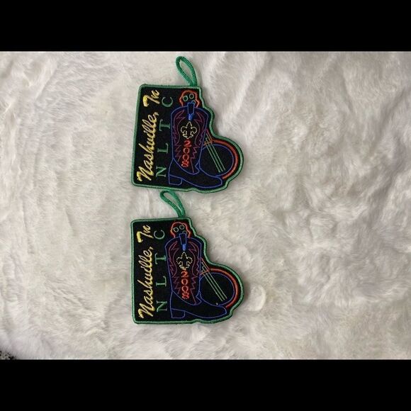 2 NLTC Nashville TN 2008 patches BSA Patch. NWOT - Picture 1 of 6